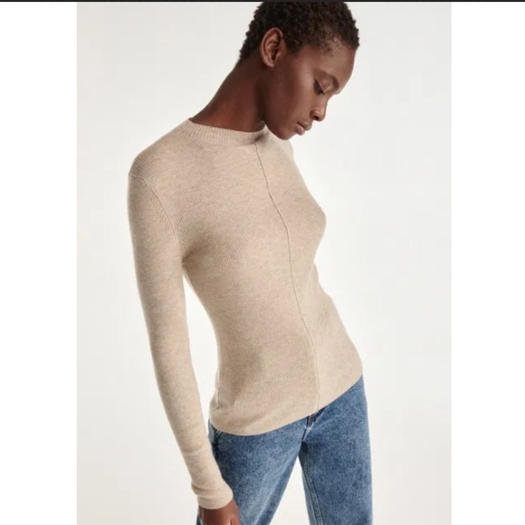 THE KOOPLES- Fine Fitted Wool/Cashmere Sweater - Picture 1 of 12